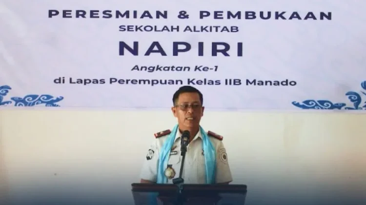 Kakanwil Ditjenpas Sulut Resmikan Sekolah Alkitab Angkatan Pertama di LPP Manado