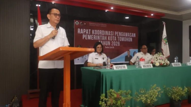 Senduk Pimpin Rakor Pengawasan Pemkot Tomohon 2026