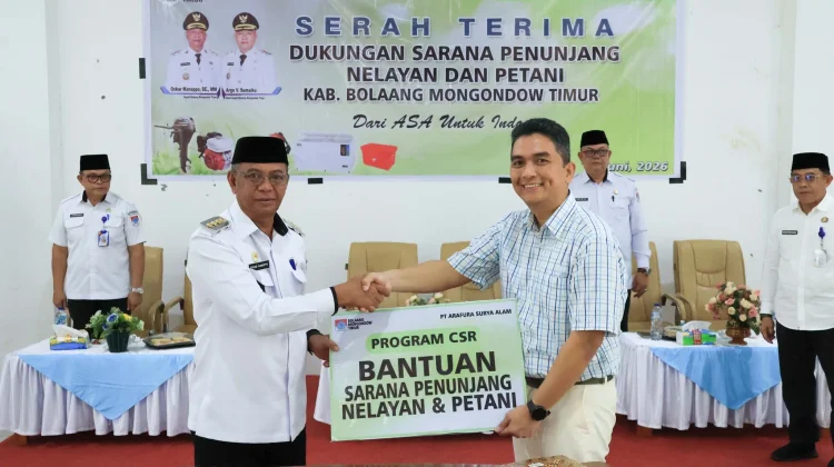 Pemda Boltim dan PT ASA Salurkan Bantuan CSR Petani-Nelayan