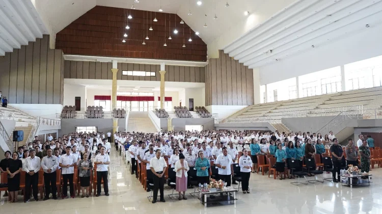 Ibadah Oikumene Jadi Momentum Perkuat Integritas ASN Pemkab Minahasa