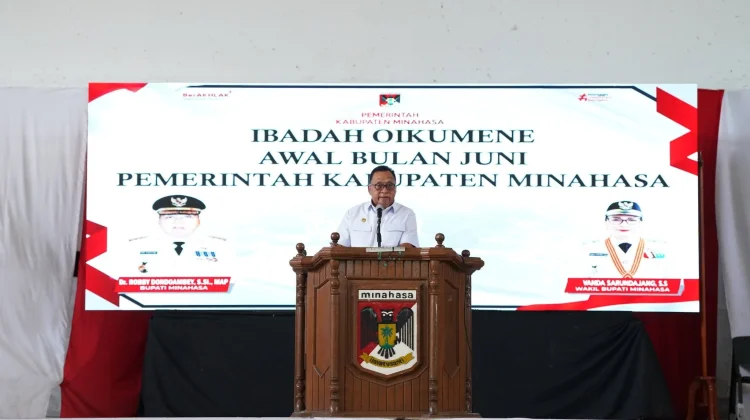 Jelang Pilhut, Bupati Minahasa Ajak Masyarakat Jaga Persatuan