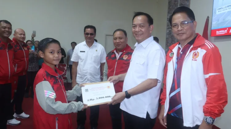 Tomohon Peringkat Empat PORPROV XII Sulut, Senduk Apresiasi Atlet Berprestasi