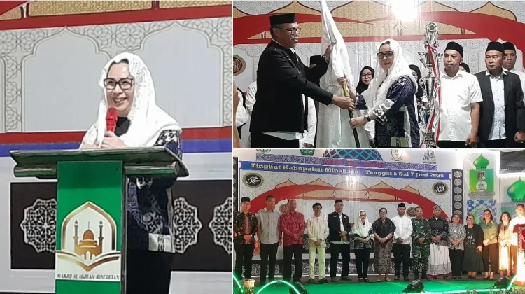 Vanda Sarundajang Resmi Membuka MTQ dan Melantik LPTQ Minahasa