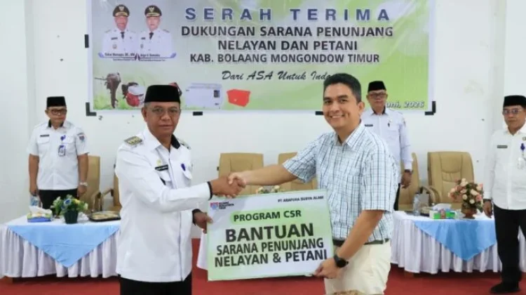 PT ASA Salurkan Bantuan bagi Petani dan Nelayan Boltim