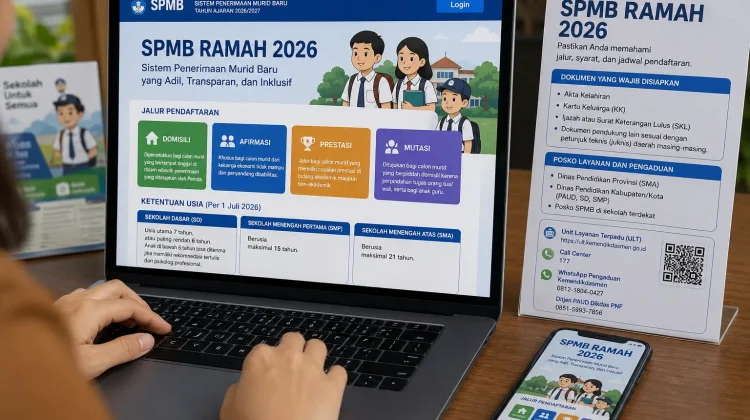 SPMB 2026 Dimulai, Orang Tua Wajib Cek Jalur dan Syarat Usia Anak!
