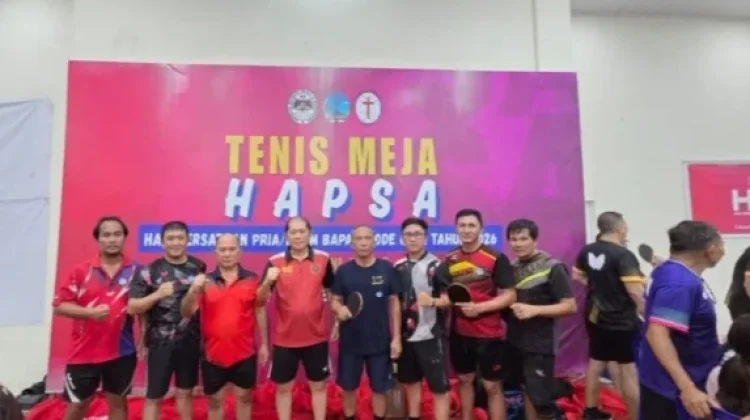 PKB Wilayah Kawangkoan Lolos ke Semifinal Seri A Tenis Meja HAPSA PKB Sinode GMIM