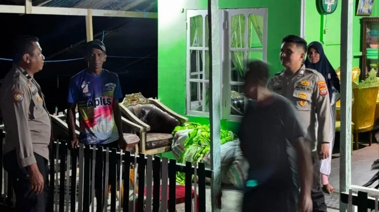 Ciptakan Kamtibmas yang Kondusif, Polsek Wori Tingkatkan Patroli Kewilayahan