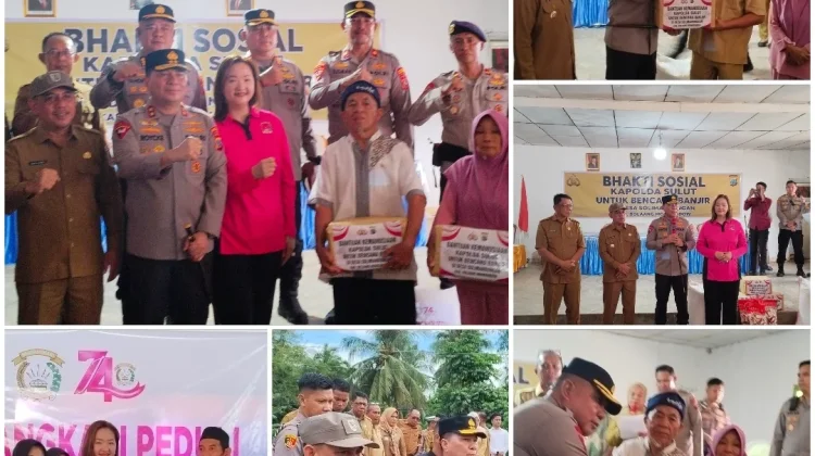 Bupati Bolmong Apresiasi Kunjungan dan Bakti Sosial Polda Sulut di Desa Solimandu