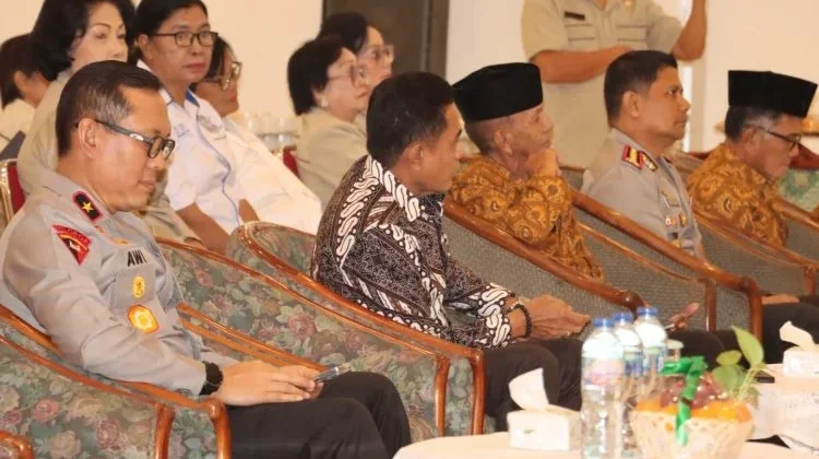 Kapolresta Manado Dampingi Wakapolda Sulut Hadiri Musyawarah Daerah VI P.P Polri