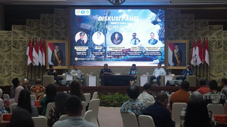 BI Sulut dan Bea Cukai Matangkan Persiapan Direct Call Bitung–China
