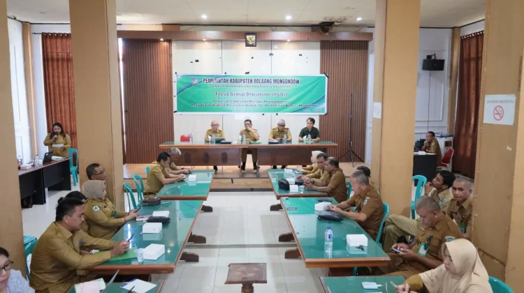 Tangani Kawasan Kumuh, Pemkab Bolmong Gelar FGD RP2KPKPK 2026