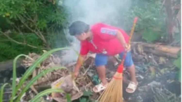 Pemdes dan Masyarakat Desa Klabat Optimalkan Giat Indonesia Asri