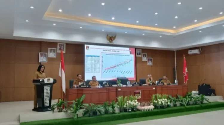 Sekda Minahasa Pimpin Rakor Evaluasi Program dan Anggaran 2026