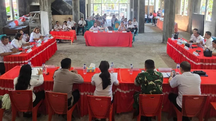 Sinergitas Lintas Sektoral, Kecamatan Dimembe Gelar Rakor