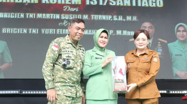 Rumajar Hadiri Lepas Sambut Danrem 131/Santiago