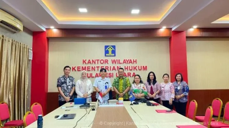 Kemenkum Sulut Harmonisasi Ranperwako Tomohon Pembentukan UPTD Lab Kesmas