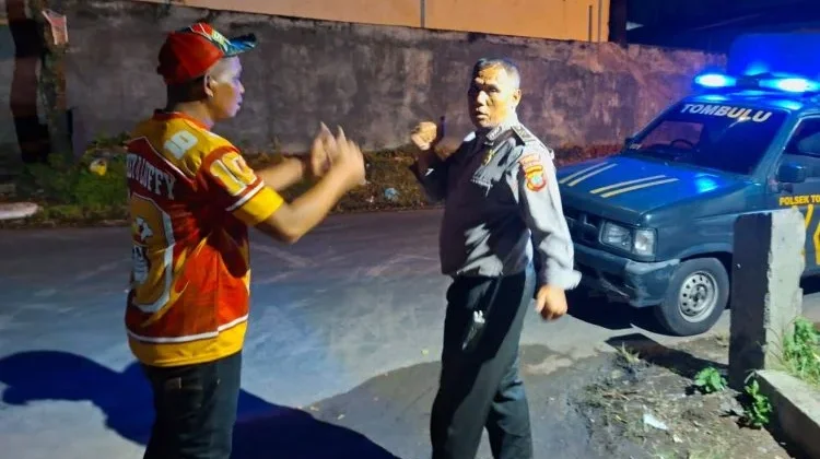 Patroli Kewilayahan Polsek Tombulu Diperkuat Demi Keamanan Masyarakat