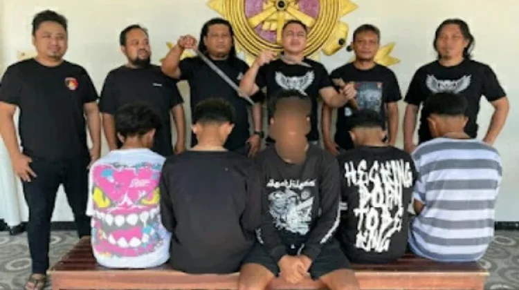 Empat Pelaku Penganiayaan Anak di Bitung Ditangkap dalam Hitungan Jam