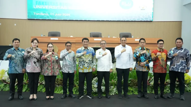 Wabup Vanda Hadiri Launching Fakultas Kedokteran UNIMA