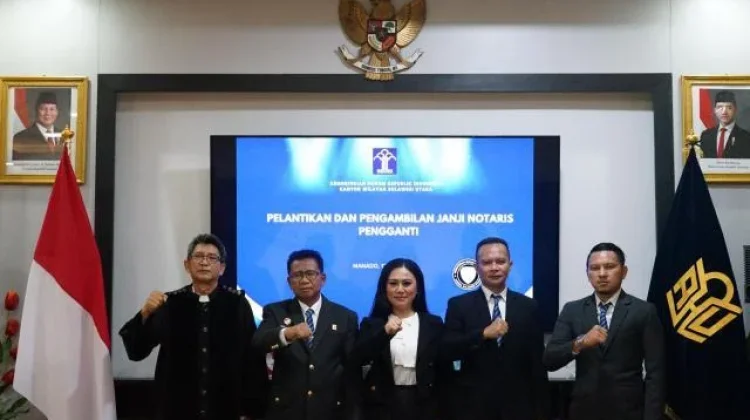 Kadiv Yankum Lantik Notaris Pengganti, Tekankan Integritas dan Profesionalisme