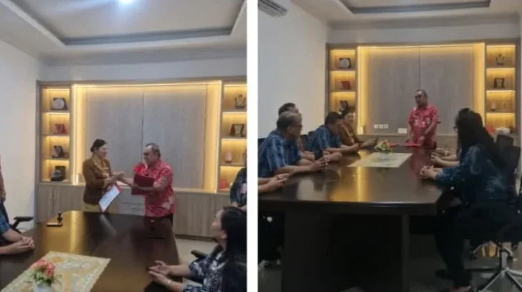 Dukung Hak Anak, Dukcapil Minut Teken PKS Dengan DP3A