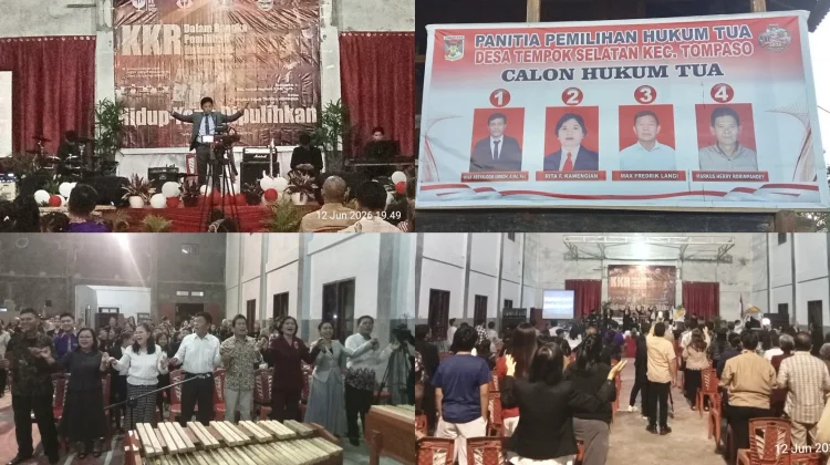 KKR “Hidup yang Dipulihkan” Jadi Penyejuk di Tengah Dinamika Pilhut Tempok Selatan