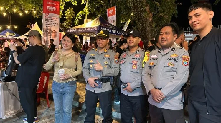 Polresta Manado Kawal Sukses Pembukaan Festival Bung Karno Manado 2026