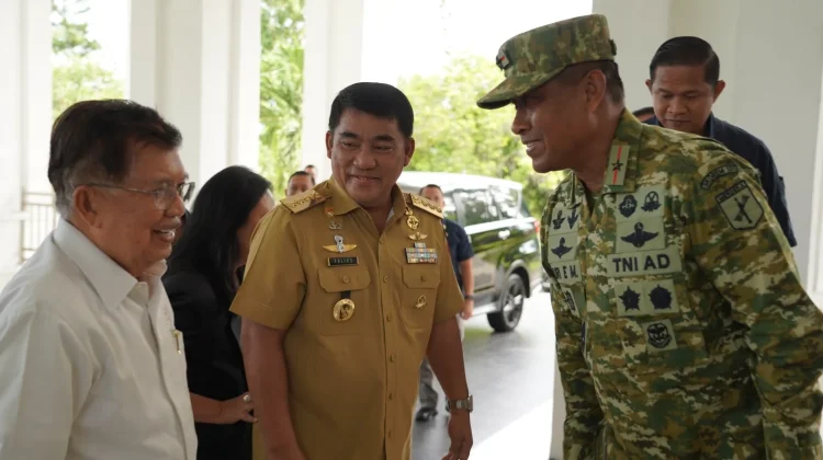 Danrem 131/Santiago Hadiri Pelantikan Pengurus PMI Sulut Periode 2026–2031