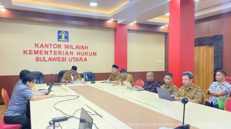 Kemenkum Sulut Harmonisasi Dua Produk Hukum Pertanggungjawaban APBD Kota Manado
