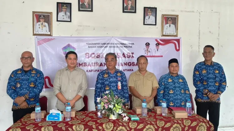 Kemenag Minut Gaungkan Persatuan dalam Sosialisasi Pembauran Kebangsaan