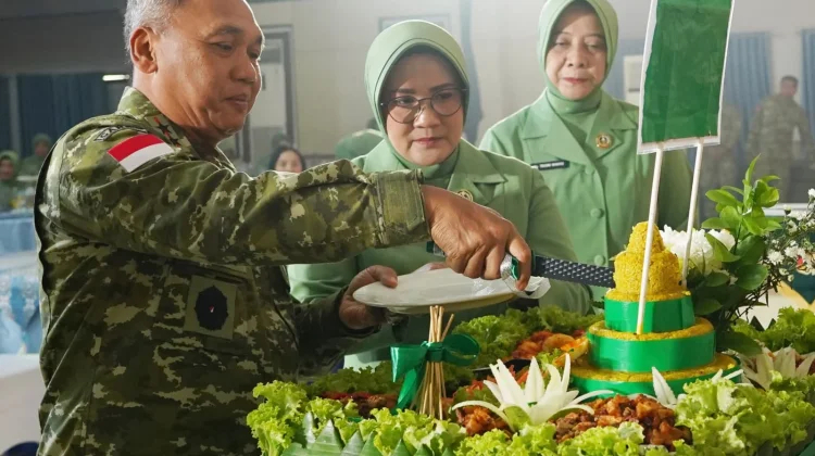 Wujud Semangat Pengabdian,  Kodam XIII/Merdeka Gelar Syukuran HUT ke-68