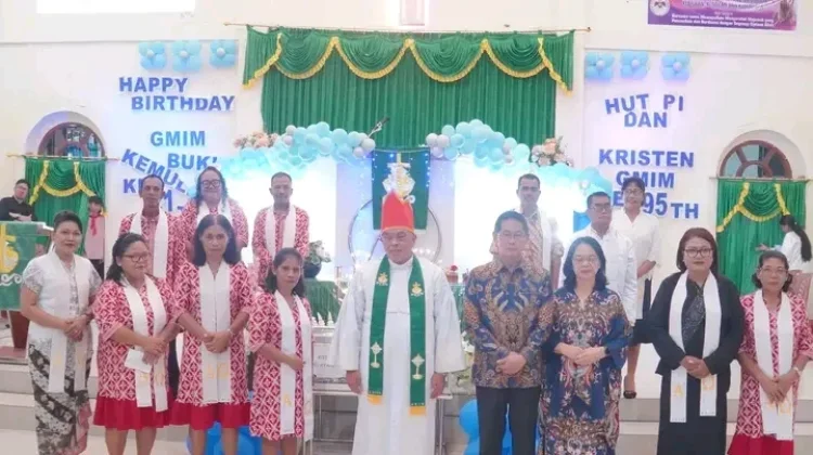 Harmoni dalam Keberagaman, Bersatu dalam Pelayanan di HUT Jemaat Gereja
