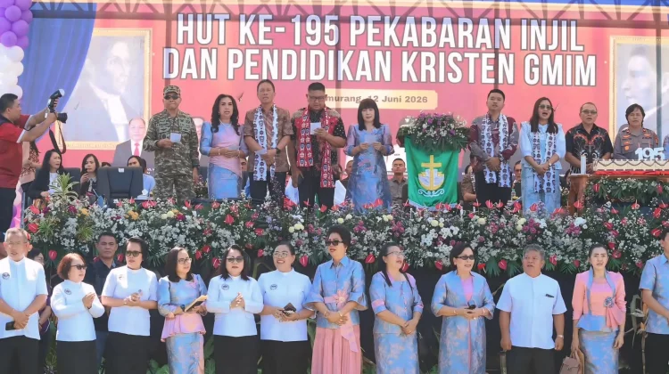 HUT ke-195 Pekabaran Injil dan Pendidikan Kristen GMIM di Minsel