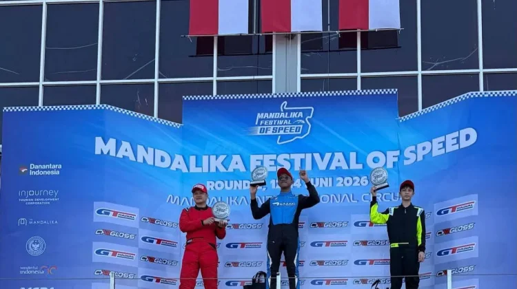 Rexking Luntungan Harumkan Sulut di Podium di Mandalika