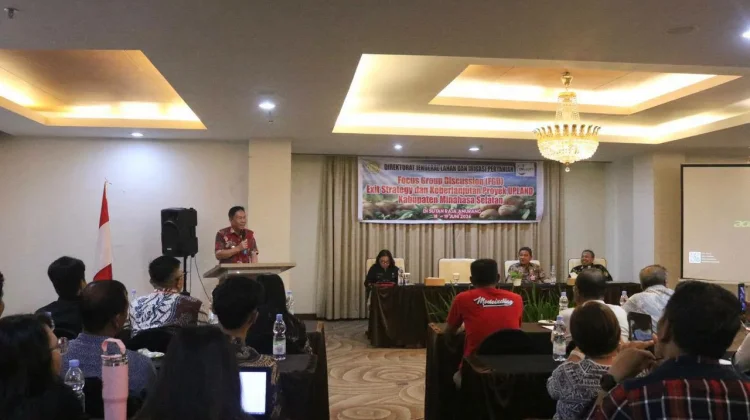 Minahasa Selatan Bahas Strategi Keberlanjutan Program UPLAND