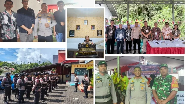 Kapolsek Pineleng Apresiasi Peran Masyarakat dalam Menjaga Kondusivitas Pilhut