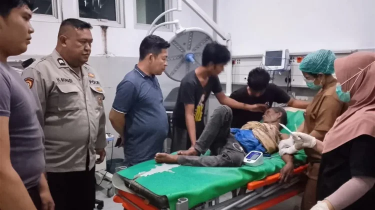 Resmob Polsek Aertembaga Amankan Terduga Pelaku Penganiayaan Sajam