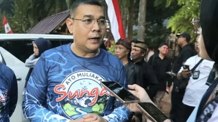 Wamen Ossy Hadiri Gerakan Nasional AYO Muliakan Sungai