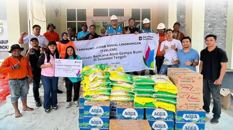 PLN Salurkan Bantuan Logistik Pasca-Gempa di Kabupaten Sigi