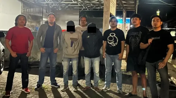 Resmob Polres Minahasa Amankan Dua Terduga Pelaku Penganiayaan