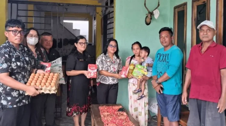Kecamatan Kauditan Kawal Penyaluran PMT Orang Tua Asuh bagi Anak Stunting