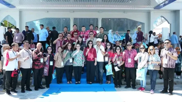 Wabup Minahasa Hadir di Pembukaan Penas Petani Nelayan XVII Gorontalo