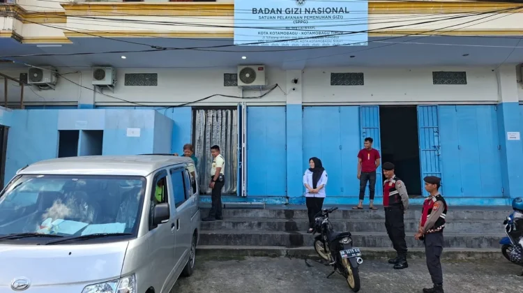 Tim Pantera Polres Kotamobagu Kawal Pendistribusian MBG di Sejumlah Sekolah