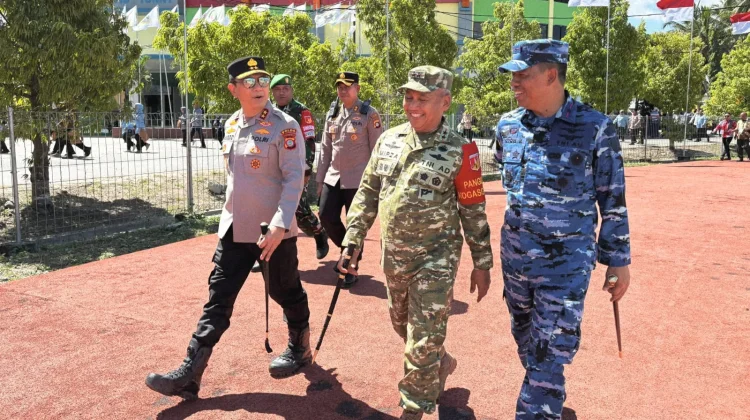 Pangdam Merdeka Pastikan Keamanan Kunker Wapres RI pada Pembukaan PENAS XVII