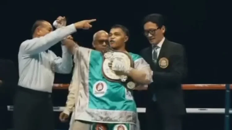 Petinju Aser Wenas Tuama Minahasa Raih Sabuk WBA Asia