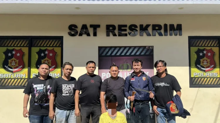Penganiayaan Bersajam di Tambang Tatelu, URC Polres Minut Amankan Terduga Pelaku