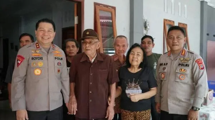 Anjangsana Polda Sulut, Kepedulian kepada Personel Sakit dan Purnawirawan Polri