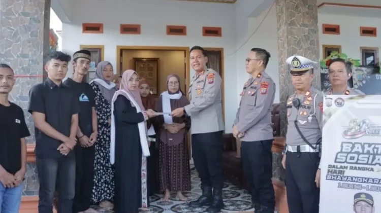 Polres Kotamobagu Hadirkan Kepedulian bagi Keluarga Besar Polri
