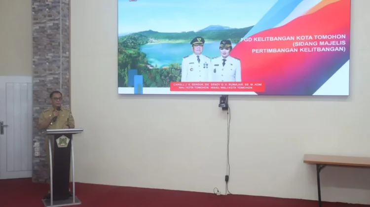 Senduk Buka FGD Kelitbangan dan Luncurkan Aplikasi Tomohon Andal