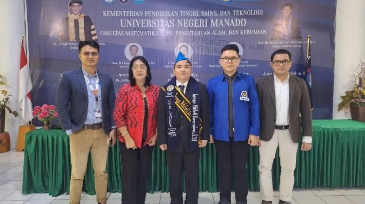 Mahasiswa  FMIPAK Unima Raih  Sarjana  lewat Skema Rekognisi Prestasi